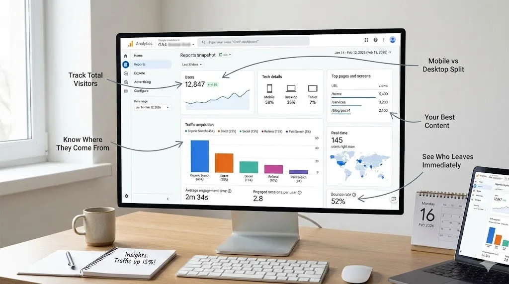Google Analytics for Small Businesses: Stop Guessing