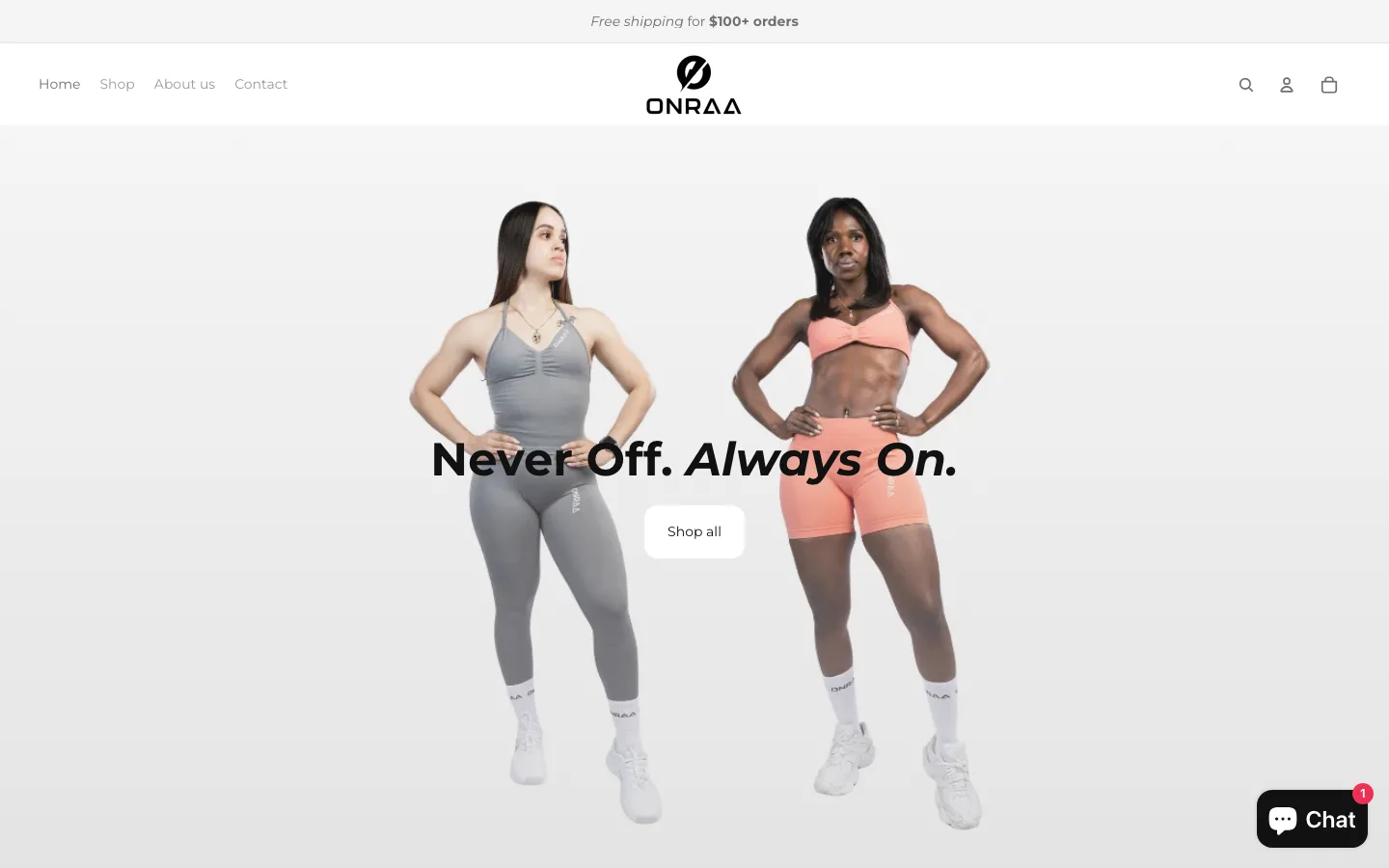 Onraa website screenshot